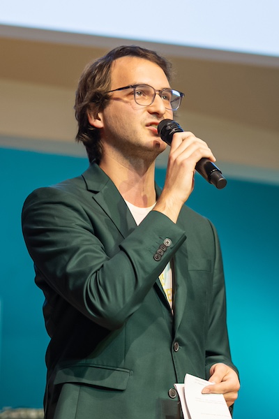 Simon Weil, trésorier et administrateur de l'association JUNA